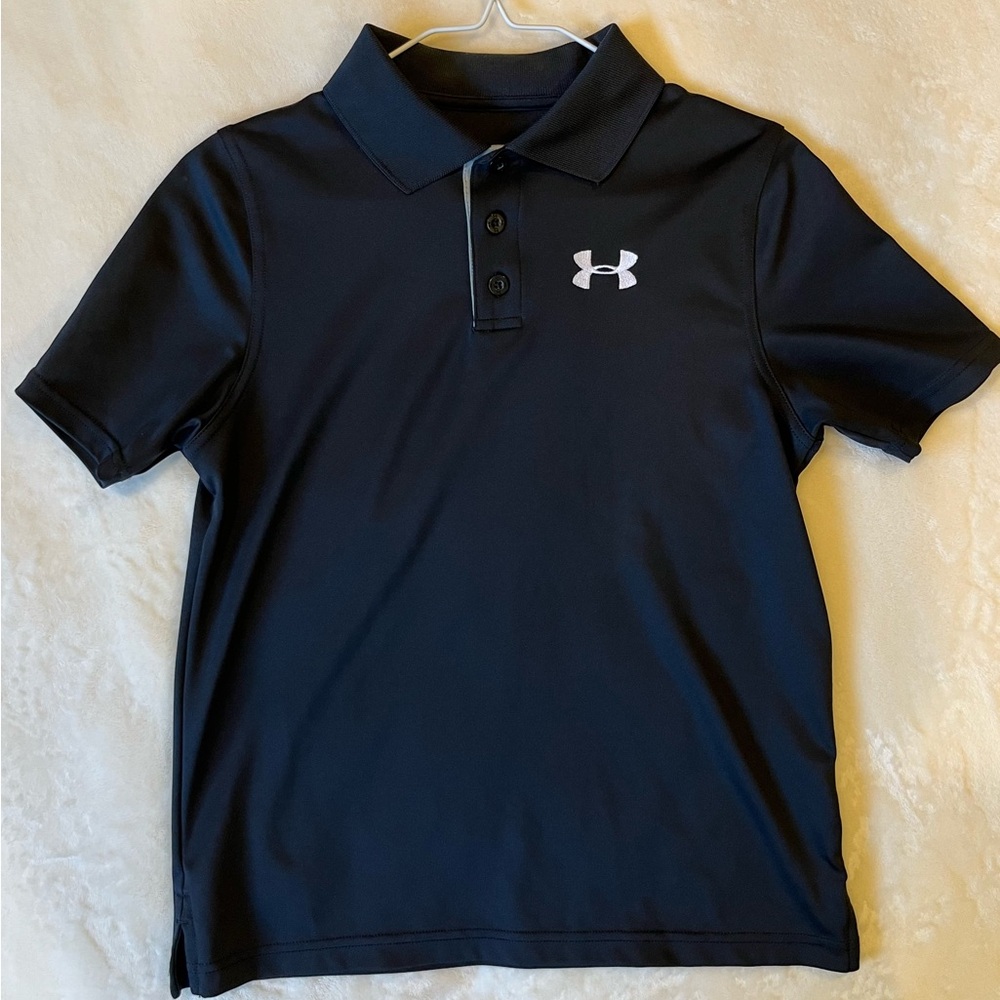 Under Armour HeatGear Loose Fit Polo Shirt YMD medium